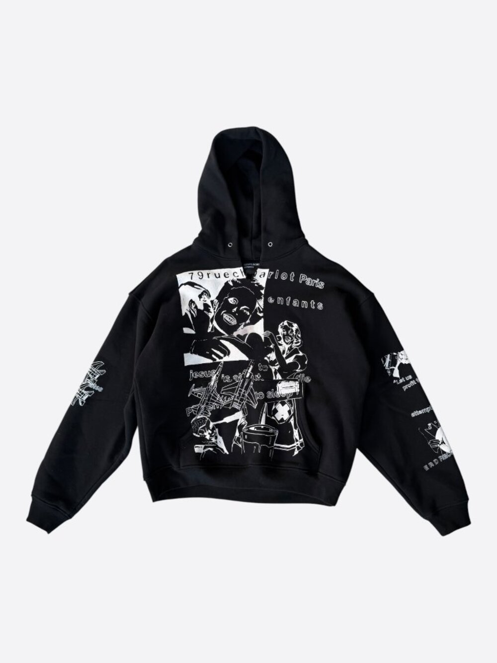 Enfants Riches Deprimes Black & White 'Absence That Dominates' Hoodie